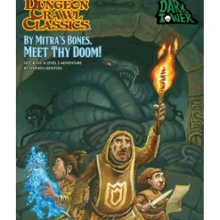 Shop All*Dungeon Crawl Classics RPG: #105 - By Mitras Bones Meet Thy Doom! Jennell Jaquays Variant Cover - Miniature Marvels: Airplane Models & Painted Dice