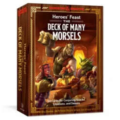 Shop All*Dungeons & Dragons: Heroes' Feast The Deck of Many Morsels - An Official D&D Recipe Deck - Miniature Marvels: Airplane Models & Painted Dice