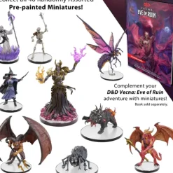 Shop All*Dungeons & Dragons: Icons of the Realms Set 32 Vecna Eve of Ruin Booster Brick (8) - Miniature Marvels: Airplane Models & Painted Dice