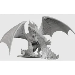 Shop All*Dungeons & Dragons: Nolzur's Marvelous Unpainted Miniatures - Gargantuan Bahamut - Miniature Marvels: Airplane Models & Painted Dice