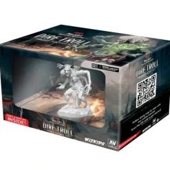 Shop All*Dungeons & Dragons: Nolzur's Marvelous Unpainted Miniatures - Dire Troll Paint Night Kit 6 - Miniature Marvels: Airplane Models & Painted Dice
