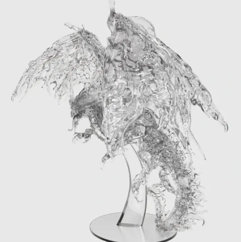 Shop All*Dungeons & Dragons: Nolzur's Marvelous Unpainted Miniatures - Red Ghost Dragon - Miniature Marvels: Airplane Models & Painted Dice