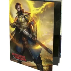 Accessories<Dungeons & Dragons RPG: Honor Among Thieves: Character Folio with Stickers Featuring: Reg-Jean Page - Miniature Marvels: Airplane Models & Painted Dice