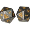 Accessories<Dungeons & Dragons RPG: Heavy Metal Realmspace D20 Dice Set - Miniature Marvels: Airplane Models & Painted Dice