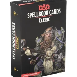 Role-playing Game<Dungeons & Dragons RPG: Spellbook Cards - Cleric Deck (149 cards) GF9 C56660000 - Miniature Marvels: Airplane Models & Painted Dice