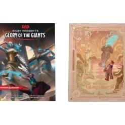 Accessories<Dungeons & Dragons RPG: Cover Series Character Folio - Bigby Presents: Glory of the Giants - Miniature Marvels: Airplane Models & Painted Dice