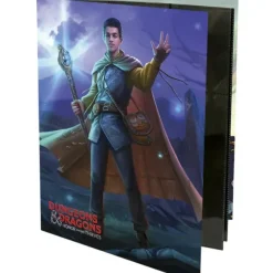 Accessories<Dungeons & Dragons RPG: Honor Among Thieves: Character Folio with Stickers Featuring: Justice Smith - Miniature Marvels: Airplane Models & Painted Dice