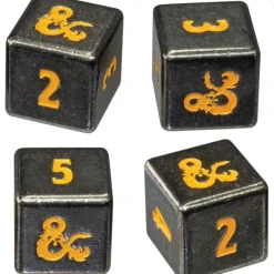 Accessories<Dungeons & Dragons RPG: Heavy Metal Realmspace D6 Dice Set - Miniature Marvels: Airplane Models & Painted Dice