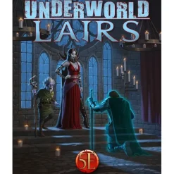 Role-playing Game<Dungeons & Dragons: Underworld Lairs (5E) PZO KOBUL5 - Miniature Marvels: Airplane Models & Painted Dice