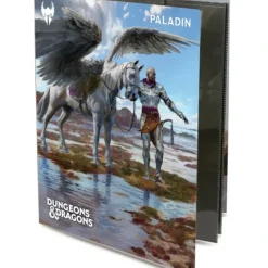 Accessories<Dungeons and Dragons RPG: Paladin - Class Folio with Stickers - Miniature Marvels: Airplane Models & Painted Dice