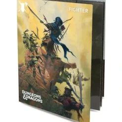 Accessories<Dungeons and Dragons RPG: Fighter - Class Folio with Stickers - Miniature Marvels: Airplane Models & Painted Dice