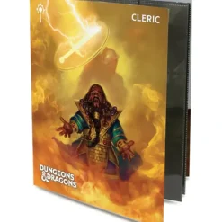 Accessories<Dungeons and Dragons RPG: Cleric - Class Folio with Stickers - Miniature Marvels: Airplane Models & Painted Dice