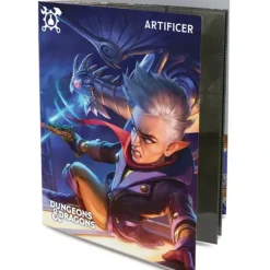 Accessories<Dungeons and Dragons RPG: Artificer - Class Folio with Stickers - Miniature Marvels: Airplane Models & Painted Dice