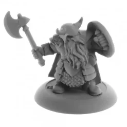 Miniature<Dwarf Fighter, Borin: Dark Heaven Legends RPR 04069 - Miniature Marvels: Airplane Models & Painted Dice