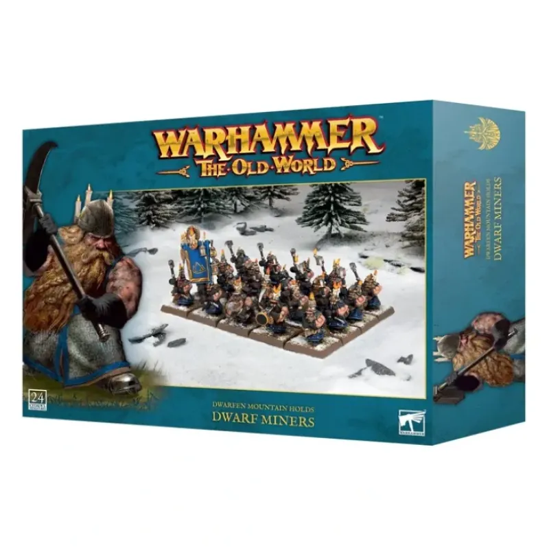 Shop All*DWARFEN MOUNTAIN HOLDS: DWARF MINERS - Miniature Marvels: Airplane Models & Painted Dice