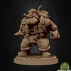 Miniature<Dwari The Dynamiter - Miniature Marvels: Airplane Models & Painted Dice