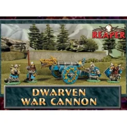 Miniature<Dwarven War Cannon: Boxed Set RPR 10008 - Miniature Marvels: Airplane Models & Painted Dice