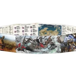 Shop All*5E Eberron: DM Screen - Miniature Marvels: Airplane Models & Painted Dice