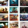 Shop All*5E RPG Combat Cards - Miniature Marvels: Airplane Models & Painted Dice