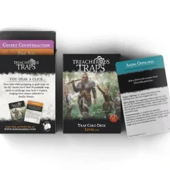 Shop All*5E Treacherous Trap Deck: CR 1-4 - Miniature Marvels: Airplane Models & Painted Dice