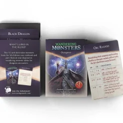 Shop All*5E Wandering Monsters: Dungeon - Miniature Marvels: Airplane Models & Painted Dice