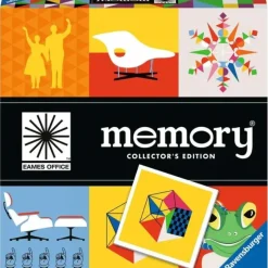 Board Game<Eames Office Memory: Collectors Edition RVN 27377 - Miniature Marvels: Airplane Models & Painted Dice