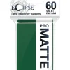 Accessories<Eclipse Matte Small Sleeves: Forest Green (60) - Miniature Marvels: Airplane Models & Painted Dice