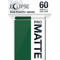 Accessories<Eclipse Matte Small Sleeves: Forest Green (60) - Miniature Marvels: Airplane Models & Painted Dice