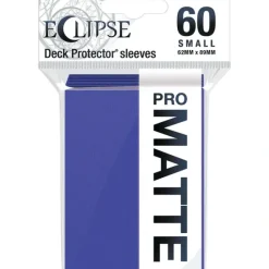 Accessories<Eclipse Matte Small Sleeves: Royal Purple (60) - Miniature Marvels: Airplane Models & Painted Dice
