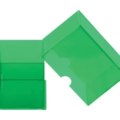 Accessories<Eclipse 2-Piece Deck Box: Lime Green - Miniature Marvels: Airplane Models & Painted Dice