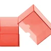 Accessories<Eclipse 2-Piece Deck Box: Pumpkin Orange - Miniature Marvels: Airplane Models & Painted Dice