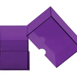 Accessories<Eclipse 2-Piece Deck Box: Royal Purple - Miniature Marvels: Airplane Models & Painted Dice