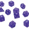 Accessories<Eclipse: Poly 11 Dice Set- Royal Purple - Miniature Marvels: Airplane Models & Painted Dice