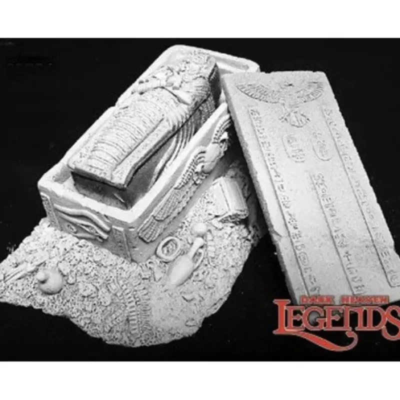 Miniature<Egyptian Sarcophagus: Dark Heaven Legends RPR 02724 - Miniature Marvels: Airplane Models & Painted Dice