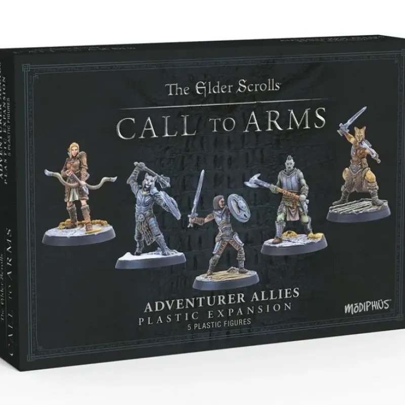 Shop All*Elder Scrolls: Call To Arms - Adventurer Allies - Miniature Marvels: Airplane Models & Painted Dice