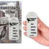Egpull<EMERGENCY CROW - Handheld Sound Machine Noise Maker Gag Toy - Archie McPhee - Miniature Marvels: Airplane Models & Painted Dice