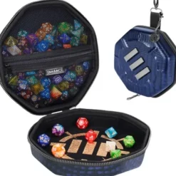 Shop All*Enhance: Dice Case CE Blue - Miniature Marvels: Airplane Models & Painted Dice