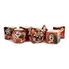 Dice<Eternal Fire 16mm Resin Poly Set MET 631 - Miniature Marvels: Airplane Models & Painted Dice