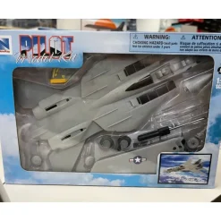 Airplane Model*EZ Build Model Kit F-14 Tomcat - Miniature Marvels: Airplane Models & Painted Dice