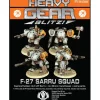 Miniature<F-27 Sarru Squad - Miniature Marvels: Airplane Models & Painted Dice