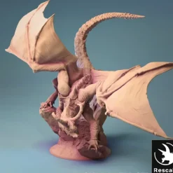 Miniature<Fafnir Crawling - Miniature Marvels: Airplane Models & Painted Dice
