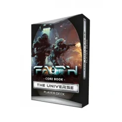Role-playing Game<Faith: Core Book - The Universe - Player Deck BRG BGE01005 - Miniature Marvels: Airplane Models & Painted Dice