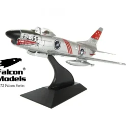 Airplane Model*Falcon FA723001 1:72 USAF F-86D Sabre, 75th FIS, 1953 - Miniature Marvels: Airplane Models & Painted Dice