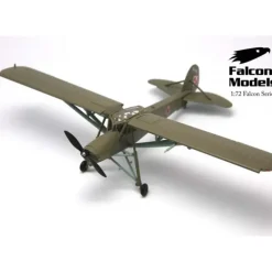 Airplane Model*Falcon Models FA724011 Fiesler Fi 156 Storch ZKR.9 Independent Liason Aviation Flight - Miniature Marvels: Airplane Models & Painted Dice