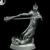 Miniature<Fallen Wraithlord Commanding - Miniature Marvels: Airplane Models & Painted Dice