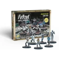 Shop All*Fallout Wasteland Warfare: Railroad Core Box - Miniature Marvels: Airplane Models & Painted Dice
