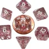Shop All*FanRoll LIC4208 Mini Ethereal Lt Purple w/White Numbers - Miniature Marvels: Airplane Models & Painted Dice