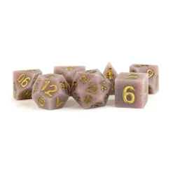 Shop All*FanRoll LIC781 Sharp Edge Silicone Rubber Dice Set: Volcanic Soot - Miniature Marvels: Airplane Models & Painted Dice