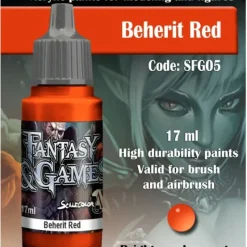 Paint<Fantasy & Games: Beherit Red S75 SFG-05 - Miniature Marvels: Airplane Models & Painted Dice