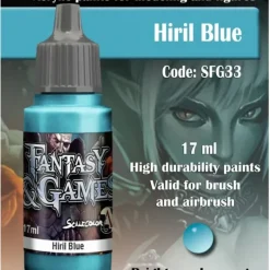 Paint<Fantasy & Games: Hiril Blue S75 SFG-33 - Miniature Marvels: Airplane Models & Painted Dice